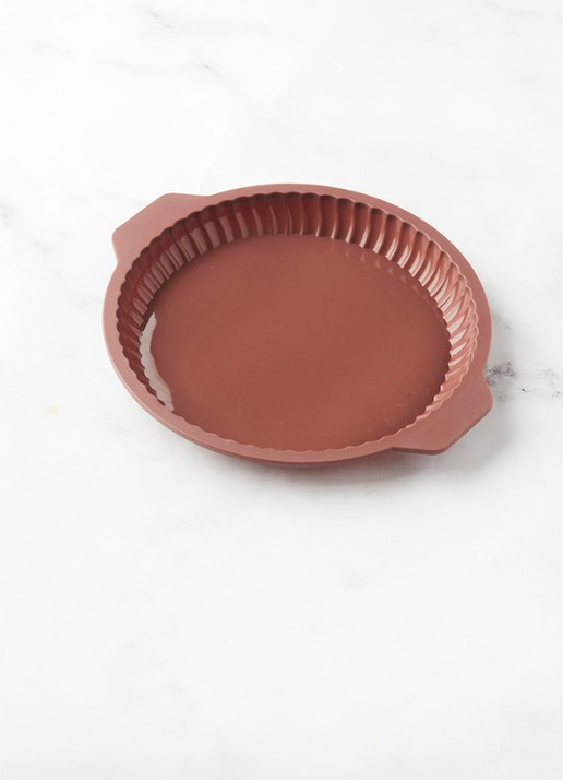 Point-Virgule Siliconen quichevorm 24 cm - detail 3 bruin
