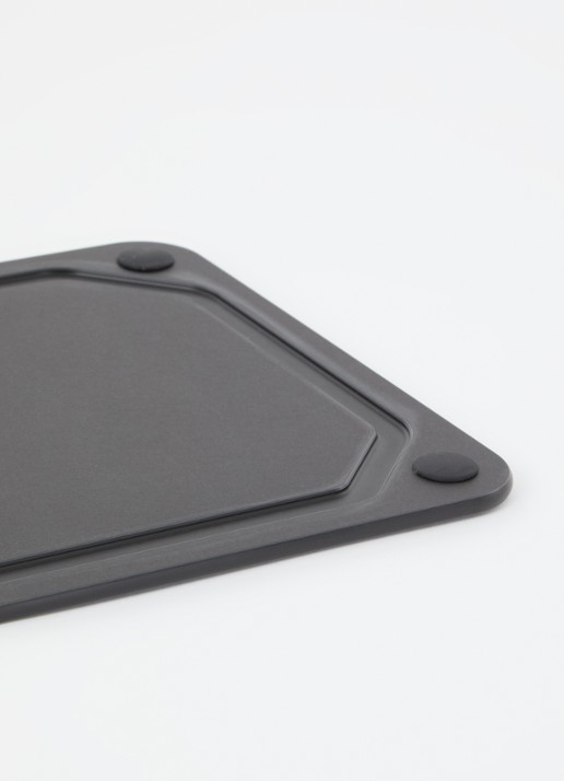 Point-Virgule Snijplank 30 x 23,5 cm - voorkant 2 zwart