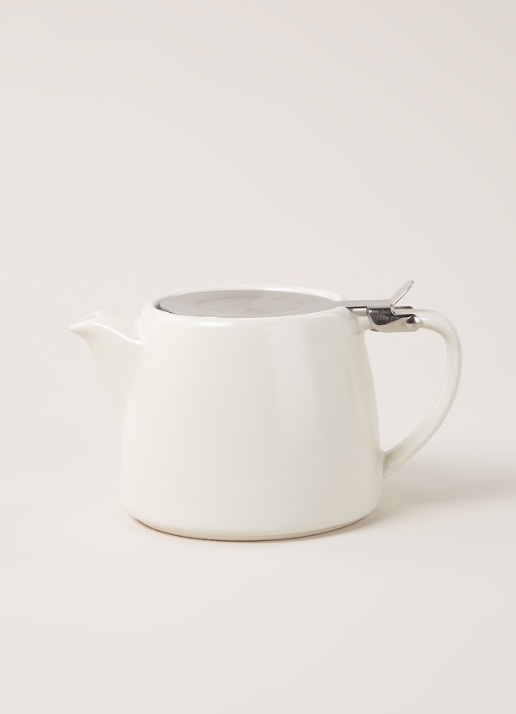 Point-Virgule Theepot 50 cl 2-delig - voorkant 2 gebroken wit