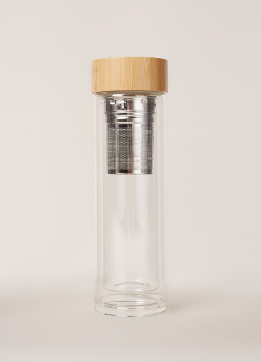 Point-Virgule Thermosfles met theefilter 42 cl - voorkant 2 transparant