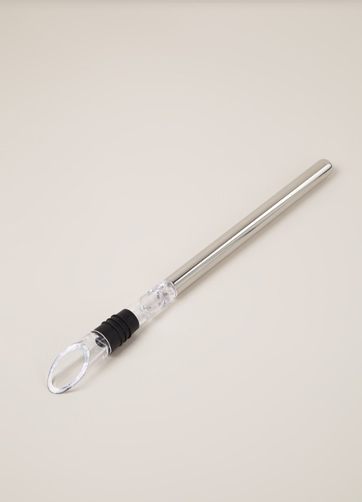 Point-Virgule Wijnkoeler 32 cm - voorkant 2 zilver