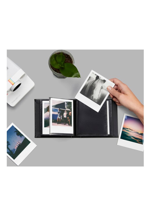 Polaroid Fotoalbum  - voorkant 2 zwart