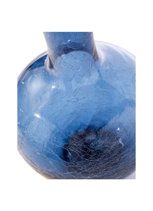 POLSPOTTEN Ball vaas L 50 cm - detail 3 blauw