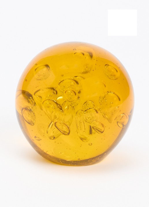 POLSPOTTEN Bubble glazen bol 8 cm