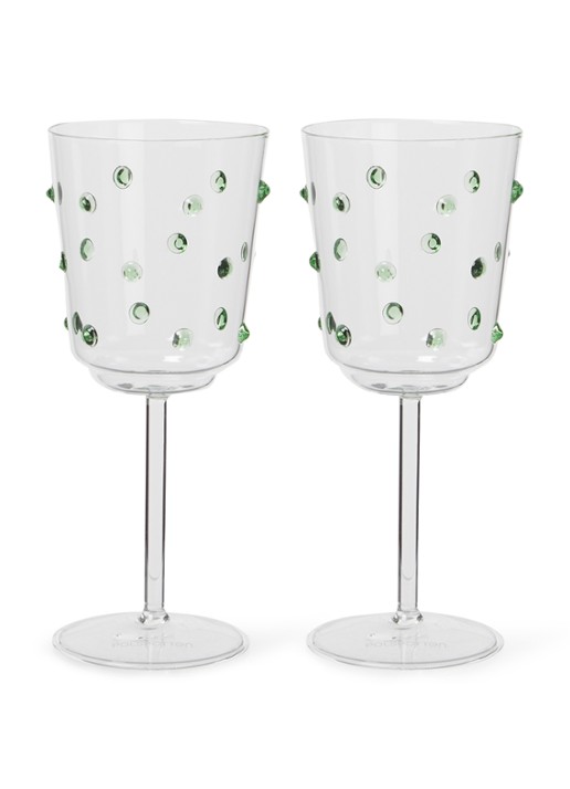 POLSPOTTEN Nob wijnglas 35 cl set van 2