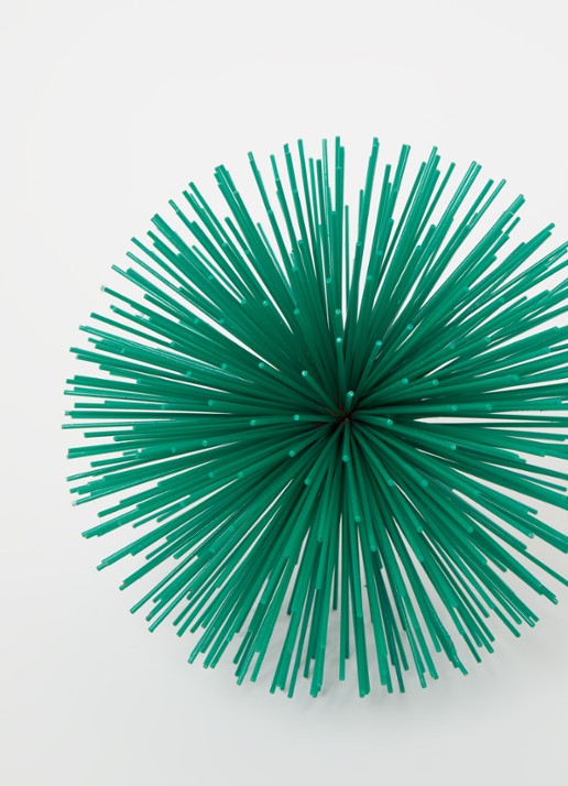 POLSPOTTEN Prickle S ornament 18 cm - detail 3 groen