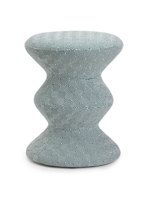 POLSPOTTEN Squared Zig Zag kruk 47 cm