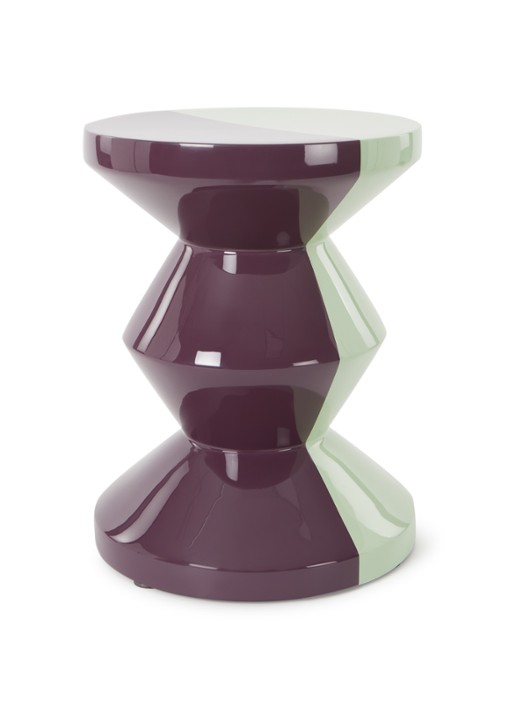 POLSPOTTEN Zig Zag kruk 46 cm