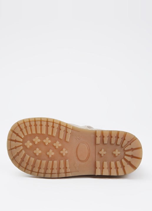 Pom d'Api Bob Jod chelsea boot van leer - detail 3 zilver