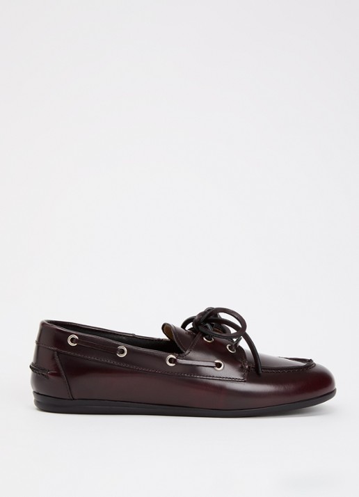 Posa Boat loafer van leer