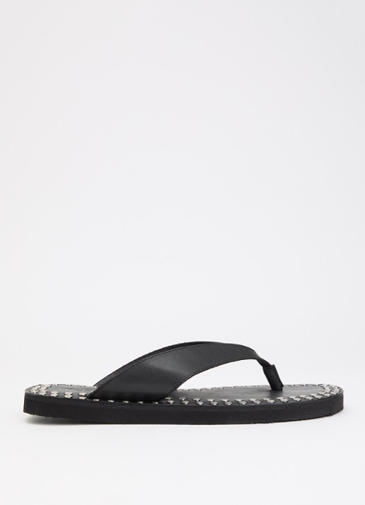 Posa Mosaic slipper van leer