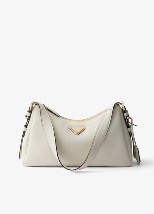 Prada Aimée Medium schoudertas van leer