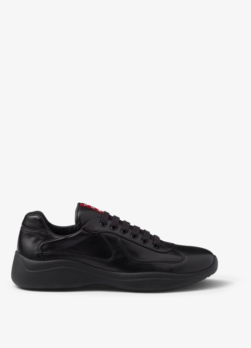 Prada America's Cup sneaker van lamsleer