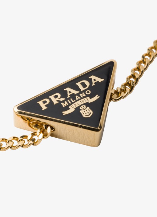 Prada Armband met logo - detail 2 goud