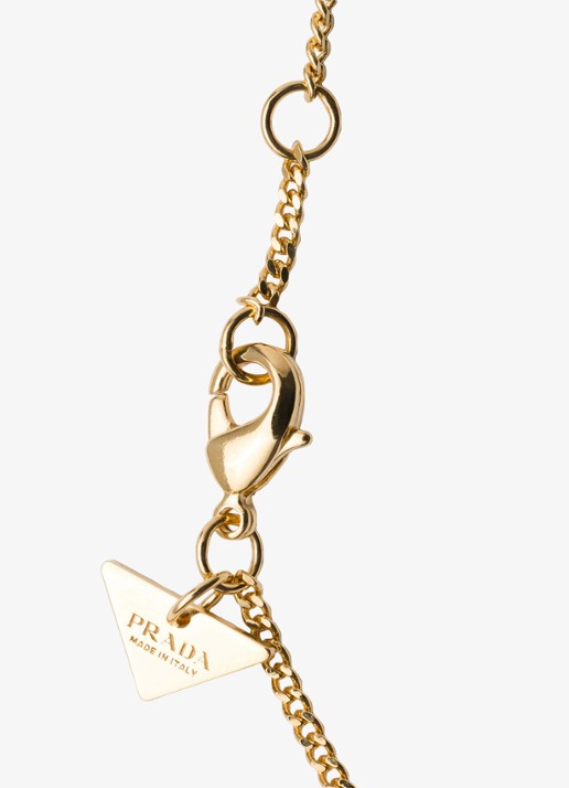 Prada Armband met logo - detail 3 goud