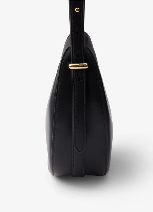 Prada Arqué Small schoudertas van kalfsleer - detail 4 zwart