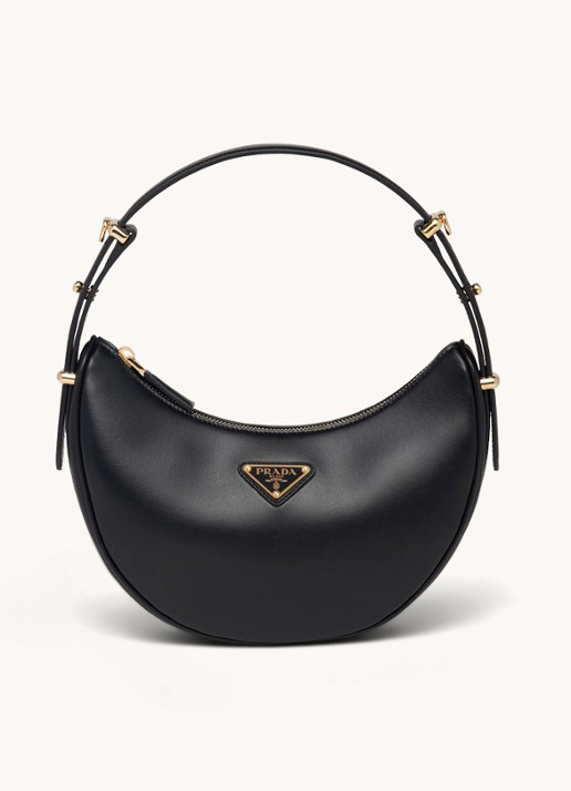 Prada Arqué Small schoudertas van leer