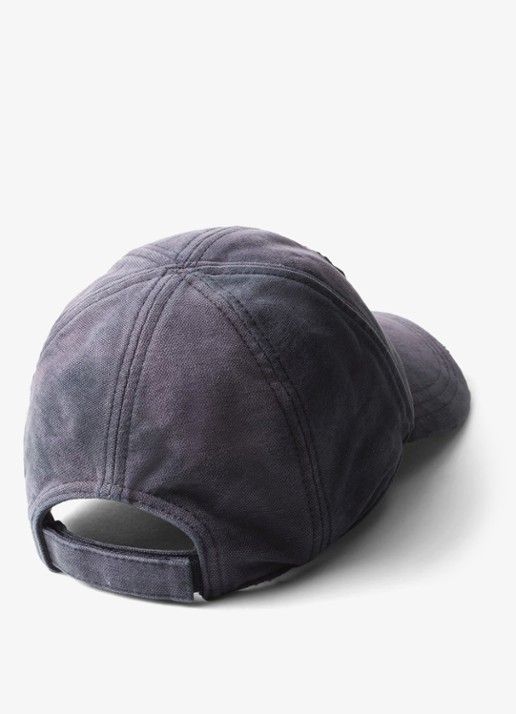 Prada Baseball pet met logo - detail 3 donkerblauw