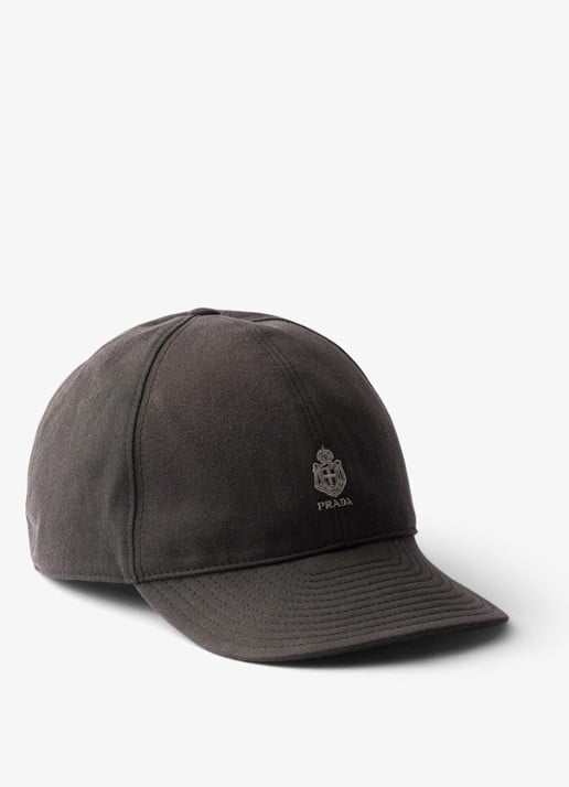 Prada Baseball pet met logoborduring