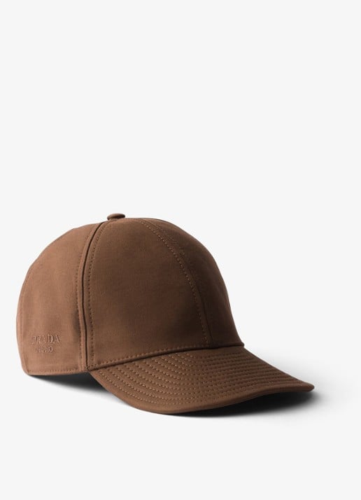 Prada Baseball pet met logoborduring