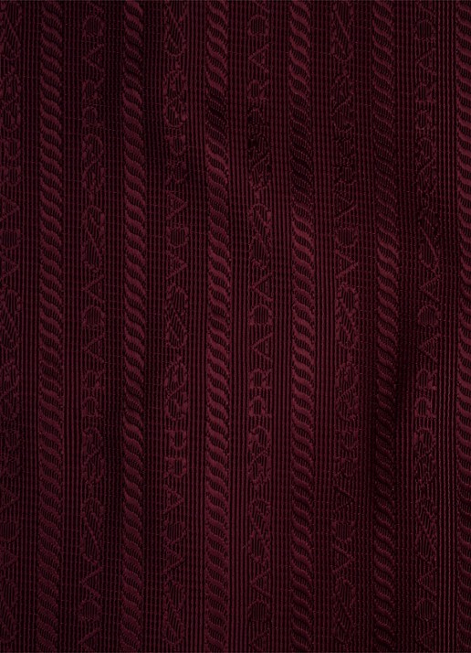 Prada Bonnie Large schoudertas van kalfsleer - detail 5 bordeauxrood