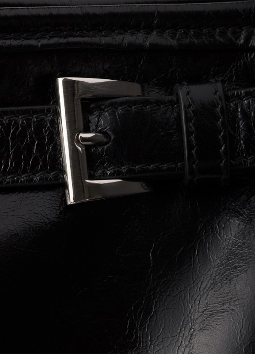 Prada Bonnie Large schoudertas van kalfsleer - detail 5 zwart