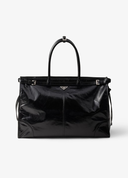 Prada Bonnie Large schoudertas van kalfsleer