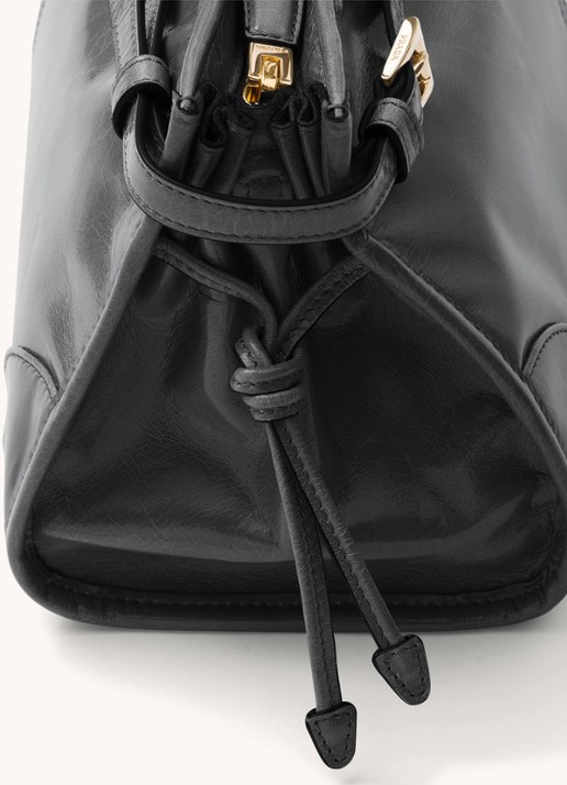 Prada Bonnie Medium schoudertas van kalfsleer - detail 2 zwart