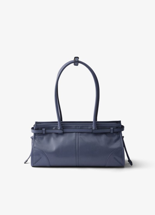 Prada Bonnie Medium schoudertas van kalfsleer - achterkant 10 petrol