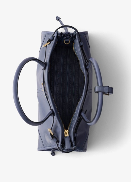 Prada Bonnie Medium schoudertas van kalfsleer - detail 8 petrol