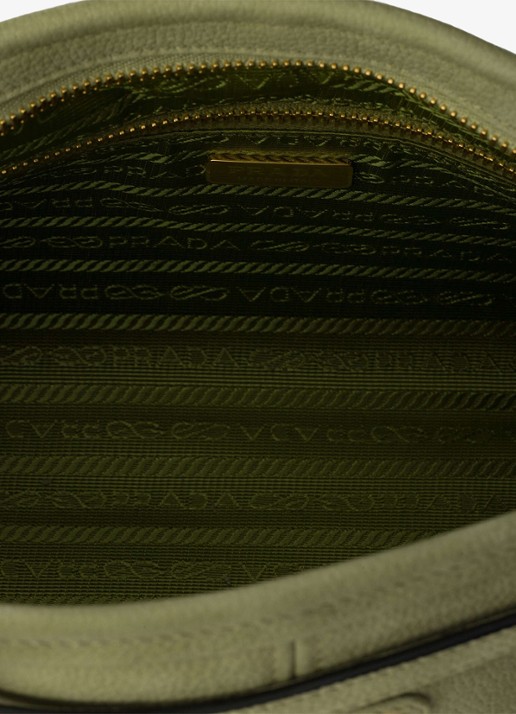 Prada Bonnie Medium schoudertas van nubuck - detail 3 groen