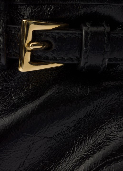 Prada Bonnie Mini handtas van kalfsleer - detail 3 zwart