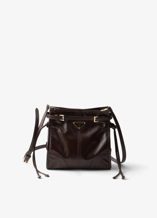 Prada Bonnie Mini schoudertas van kalfsleer