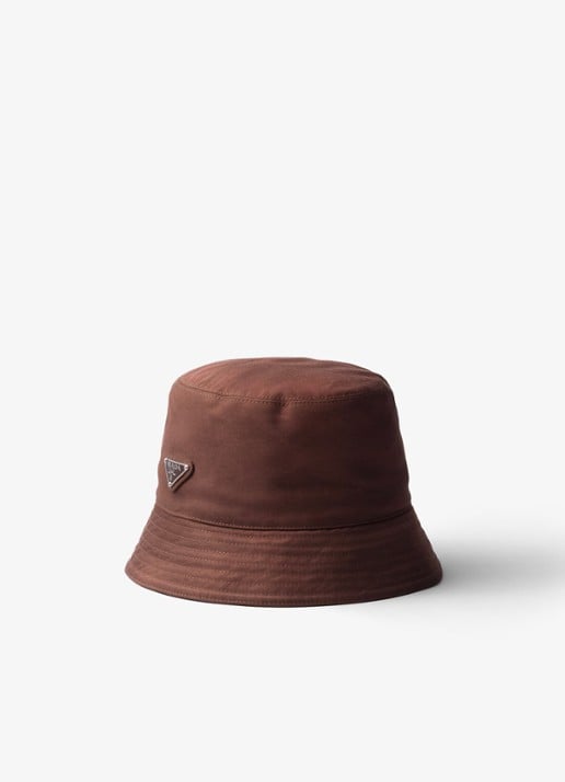Prada Bucket hoed met logo
