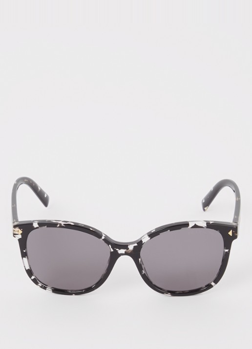 Prada Butterfly zonnebril gepolariseerd PR22ZS - detail zwart