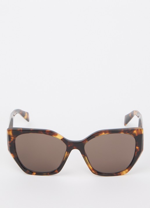 Prada Butterfly zonnebril PR 19ZS - detail 2 cognac