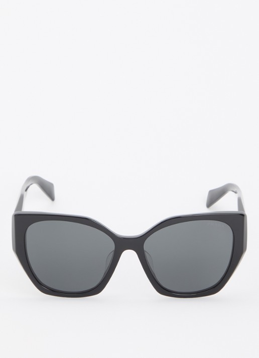 Prada Butterfly zonnebril PR 19ZS - detail 2 zwart