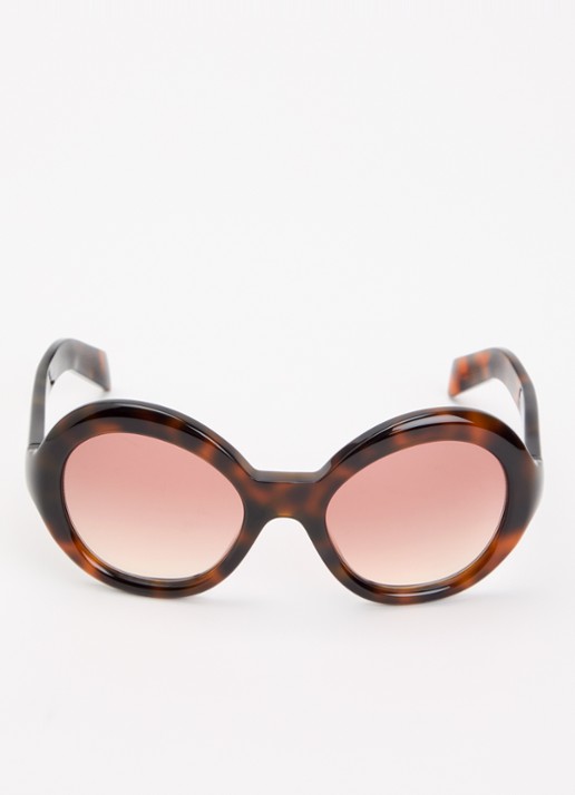 Prada Butterfly zonnebril PR D08SU - detail 2 bruin