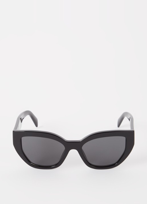 Prada Butterfly zonnebril PRA09S - detail 3 zwart