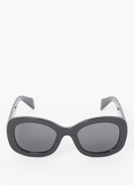 Prada Butterfly zonnebril PRA13S - detail zwart