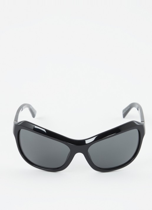 Prada Butterfly zonnebril PRA27S - detail 3 zwart