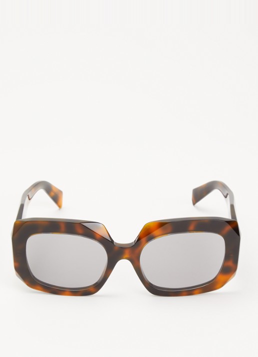 Prada Butterfly zonnebril PRB23S - detail 2 donkerbruin