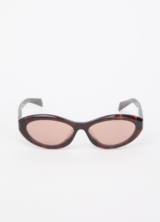 Prada Cat eye zonnebril PR 26SF - detail kastanjebruin
