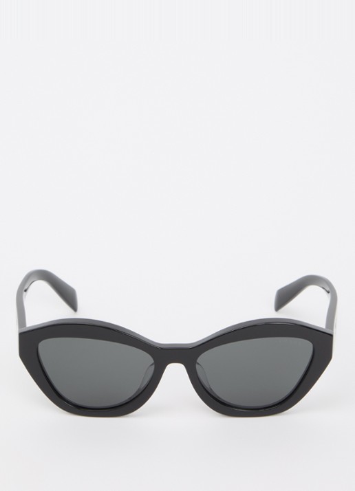 Prada Cat eye zonnebril PR A02SF - detail 2 zwart