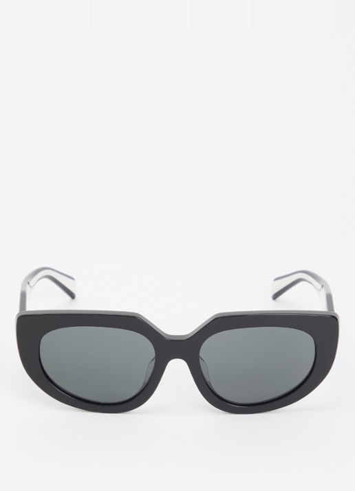 Prada Cat eye zonnebril PR D02-F - detail zwart