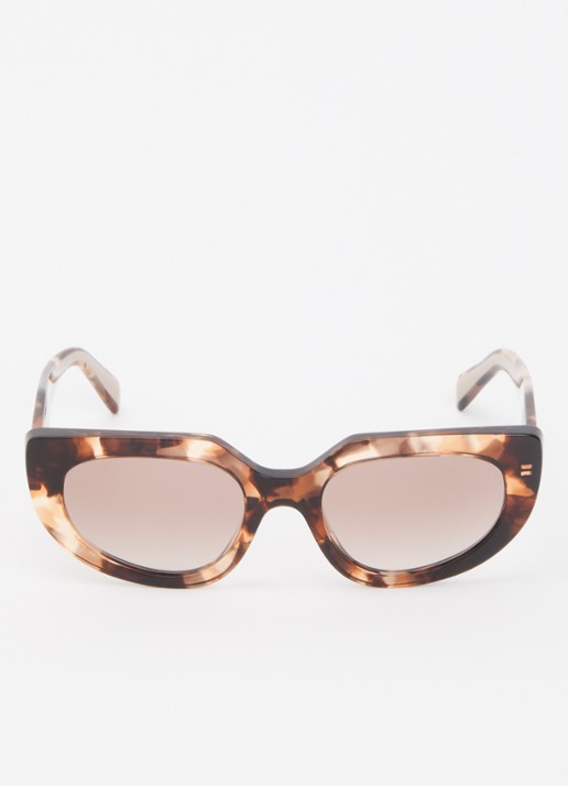 Prada Cat Eye zonnebril PR D02S - detail bruin