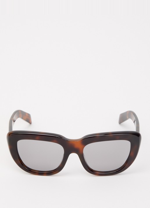 Prada Cat eye zonnebril PR D07SF - detail 2 donkerbruin