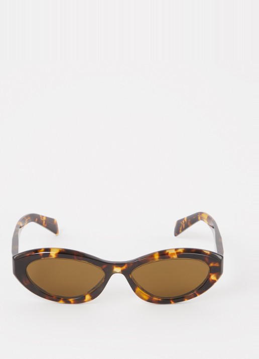 Prada Cat Eye zonnebril PR26ZS - detail 2 hazelnootbruin