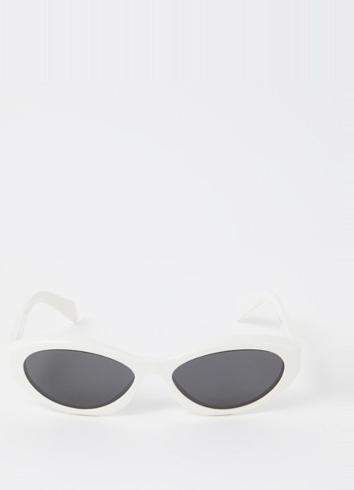 Prada Cat Eye zonnebril PR26ZS - detail wit