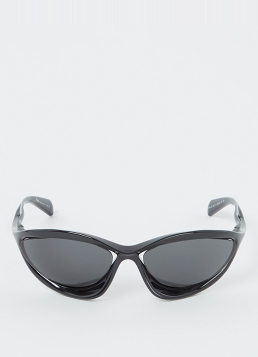 Prada Cat Eye zonnebril PRA23S - detail 3 zwart